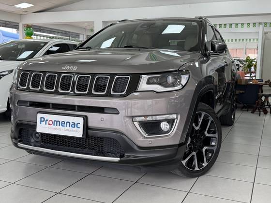 JEEP COMPASS 2.0 16V FLEX LIMITED AUTOMÁTICO JEEP COMPASS 2.0 16V FLEX LIMITED AUTOMÁTICO